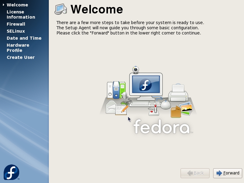 Tiedosto:Fedora-firstboot.jpeg